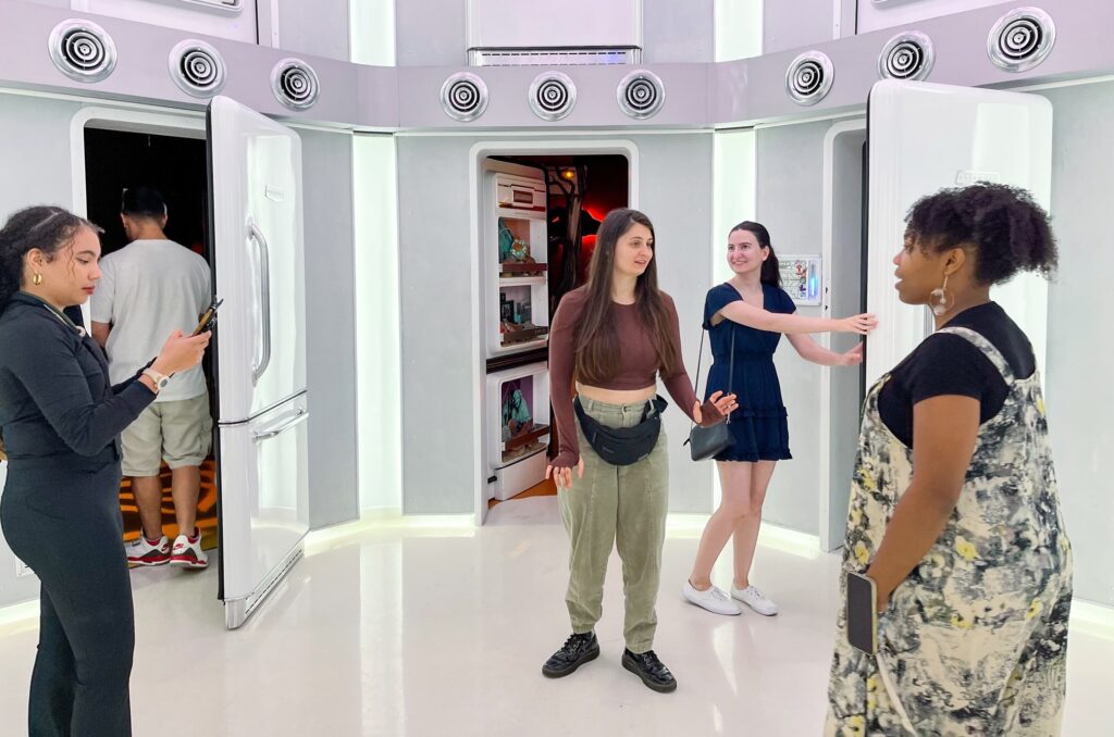 Immersive art experience