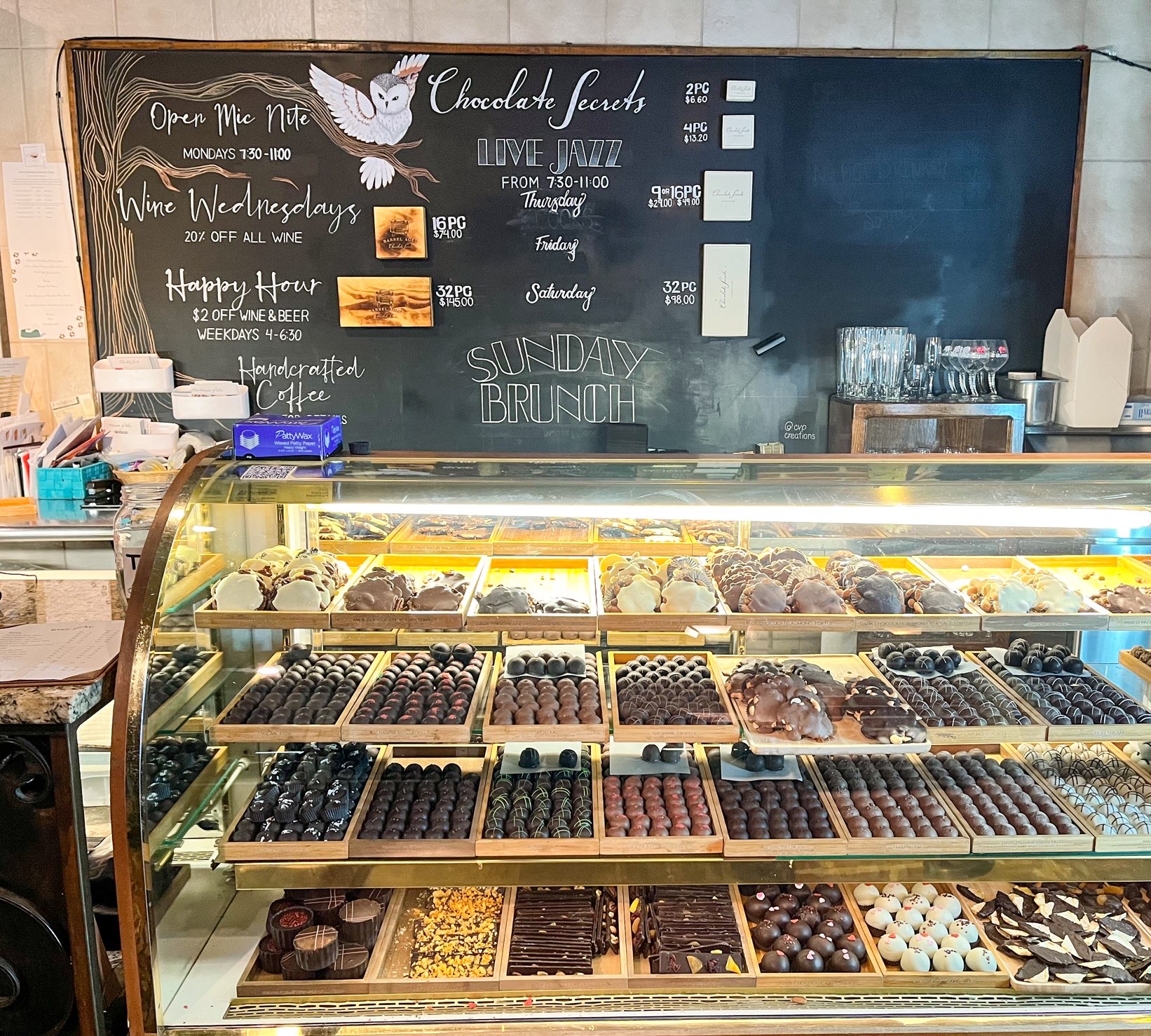 Handcrafted chocolate 