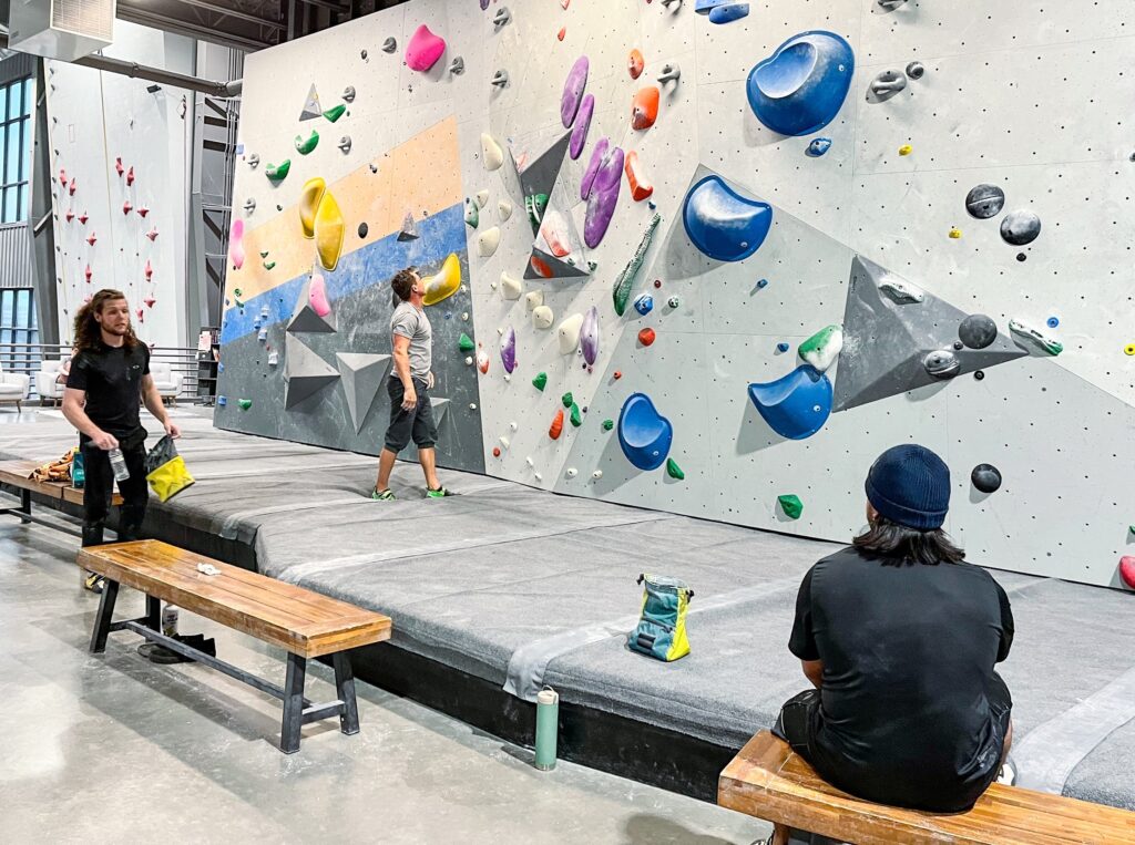 Rock climbing Texas