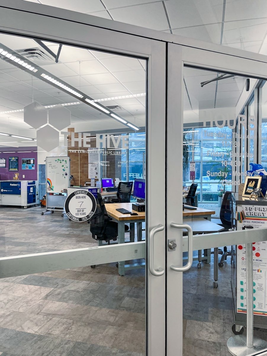 The Hive Makerspace at Lewisville Public Library