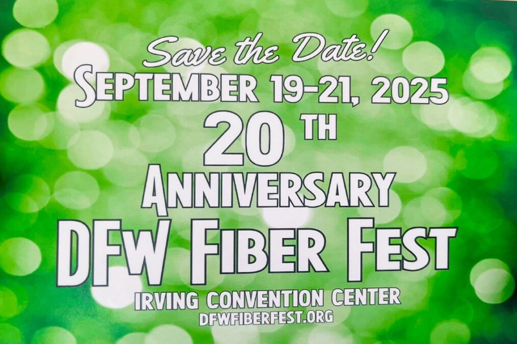 Fiber Festival Sign