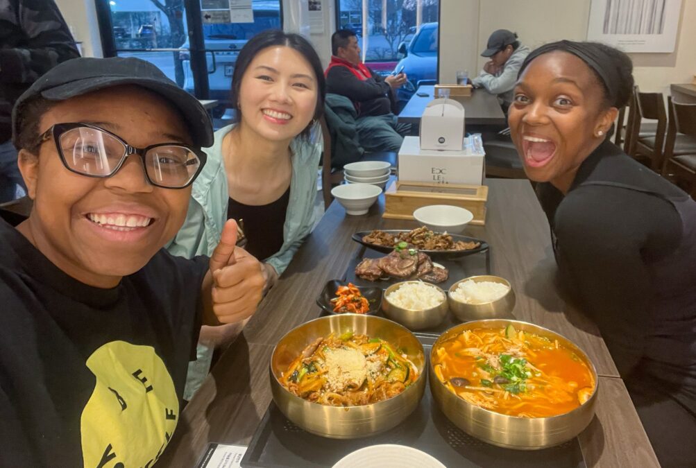 Birthday celebration at the Carrollton Korean Restaurant Kooksoo