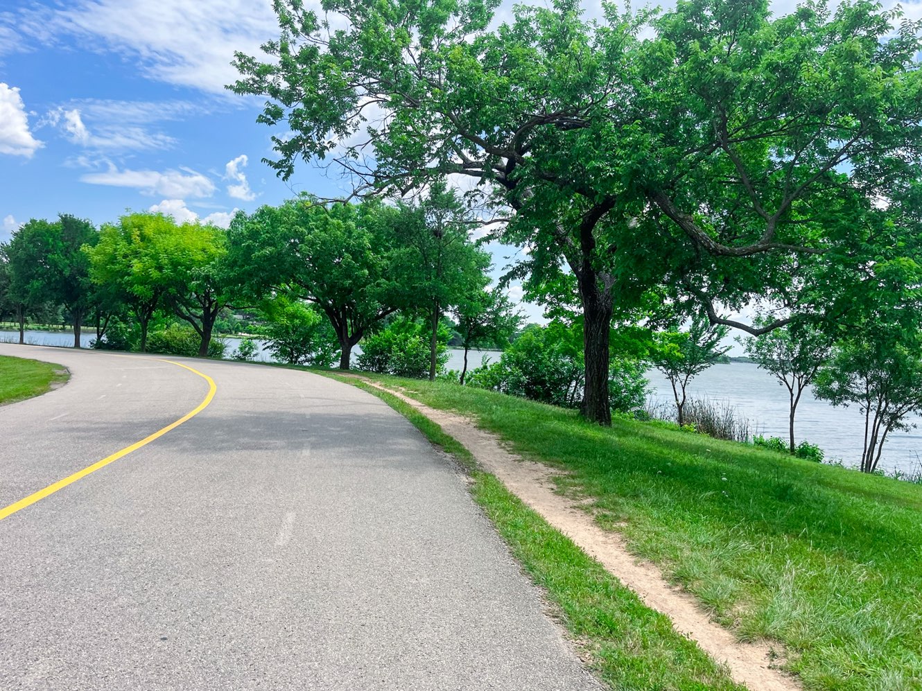 White rock lake trail