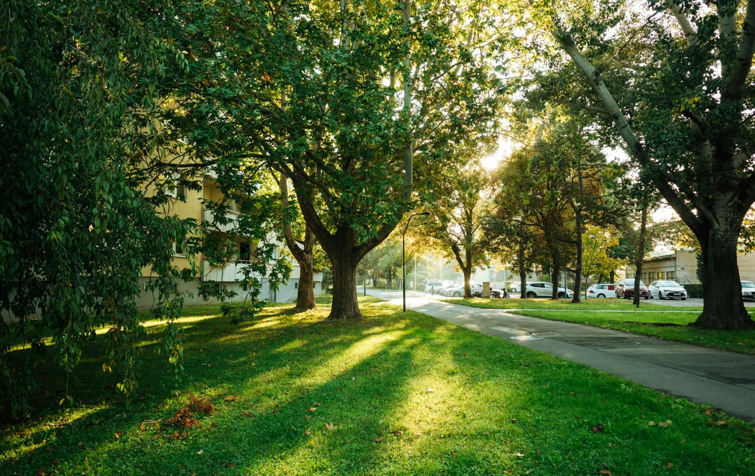 Section of the 3.5-mile Katy Trail in Uptown Dallas, one of the free things to do in Dallas with kids.