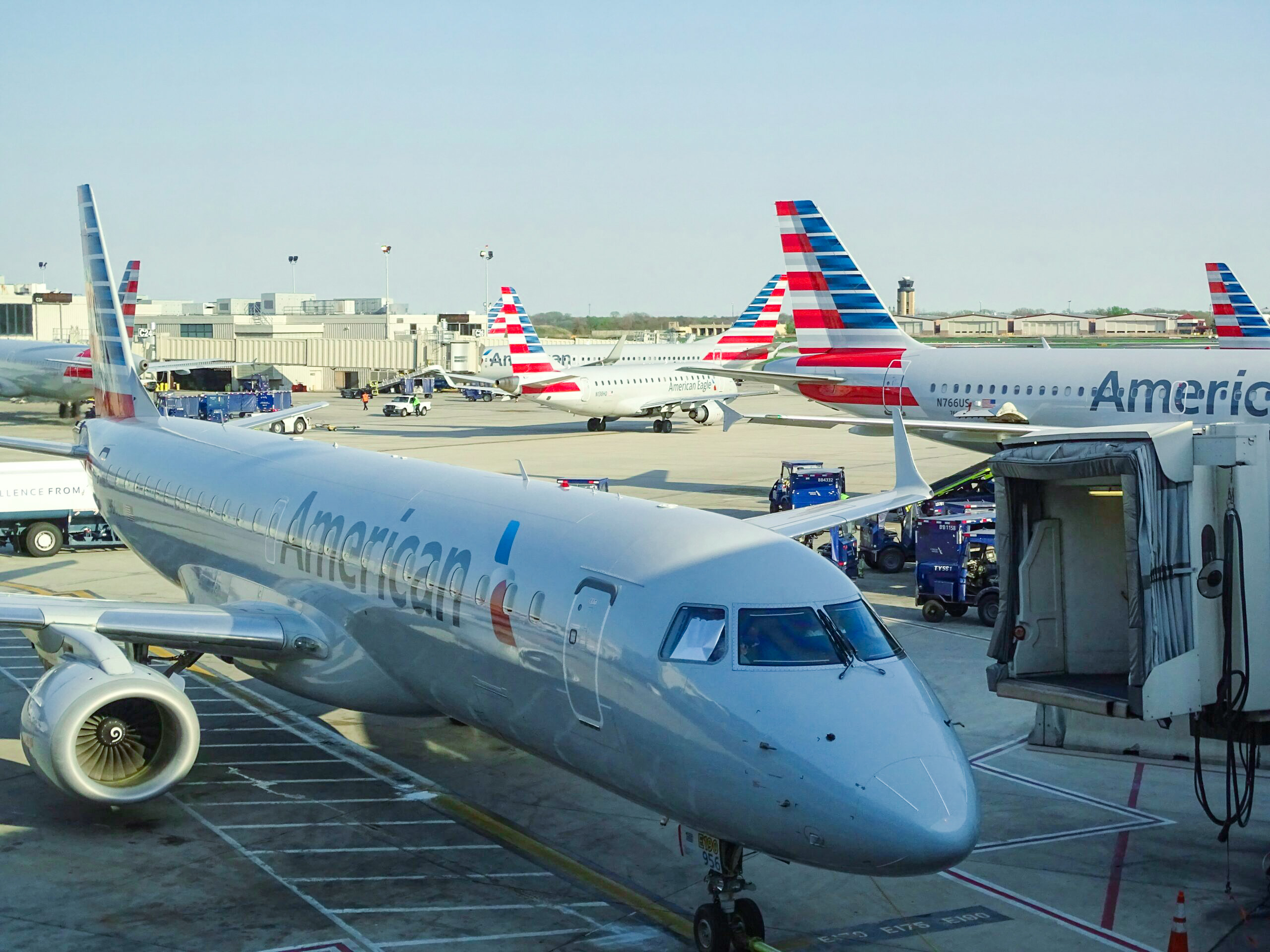 Photo of American Airlines Plane. AA is based in DFW.  Another reason why Dallas is worth visiting.  Photo by miguel-angel-sanz-unsplash